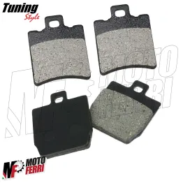 MF2898 KIT PASTIGLIE FRENO ANTERIORI POSTERIORI MBK NITRO AEROX 50 1997 - 2020 2