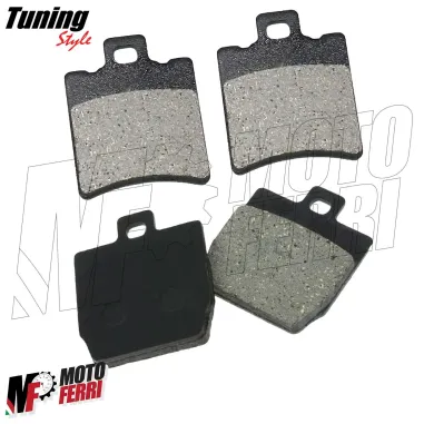 MF2898 KIT PASTIGLIE FRENO ANTERIORI POSTERIORI MBK NITRO AEROX 50 1997 - 2020