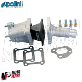 MF2938 POLINI COLLETTORE ASPIRAZIONE LAMELLARE CARBURATORE DELLORTO 19 APE 50 2