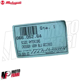 MF2960 - MASCHERINA SCUDO ANTERIORE BLU MALAGUTI CROSSER 50 2T DAL 1995 AL 1998 2