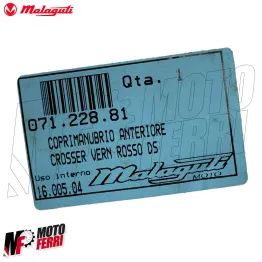 MF2970 - Coprimanubrio Anteriore Rosso Malaguti Crosser 50 2T dal 1992 al 1998 2