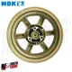 MF2976 CERCHIO ANTERIORE GRIMECA ORO ATTACCO DISCO 3 FORI MBK BOOSTER R SPIRIT