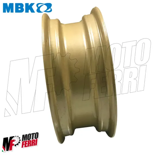 MF2976 CERCHIO ANTERIORE GRIMECA ORO ATTACCO DISCO 3 FORI MBK BOOSTER R SPIRIT