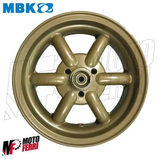 MF2976 CERCHIO ANTERIORE GRIMECA ORO ATTACCO DISCO 3 FORI MBK BOOSTER R SPIRIT