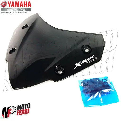 MF2979 Cupolino Basso Nero Fume' Originale Yamaha XMax 125 300 400 (2017/2022)