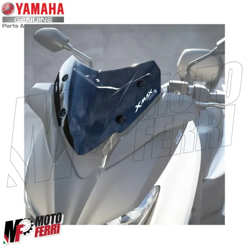 MF2979 Cupolino Basso Nero Fume' Originale Yamaha XMax 125 300 400 (2017/2022)