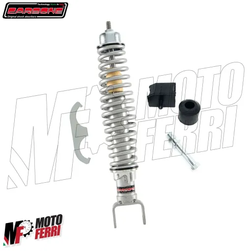 AMMORTIZZATORE POSTERIORE CARBONE REGOLABILE GRIGIO VESPA 50 SPECIAL R L N ET3