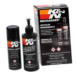 MF3006 KIT PULIZIA FILTRO ARIA KN K&N SPORT SPORTIVO DETERGENTE OLIO MOTO AUTO