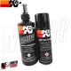 MF3006 KIT PULIZIA FILTRO ARIA KN K&N SPORT SPORTIVO DETERGENTE OLIO MOTO AUTO