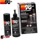MF3006 KIT PULIZIA FILTRO ARIA KN K&N SPORT SPORTIVO DETERGENTE OLIO MOTO AUTO