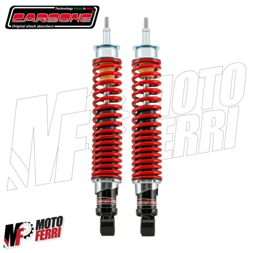 MF3013 AMMORTIZZATORI POSTERIORI + ANTERIORE HITECH CARBONE VESPA GTS 300 HPE