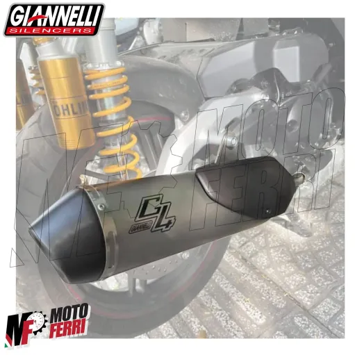 MF3016 Marmitta Giannelli G4 Honda SH 300 i 2015 - 2020 terminale sport