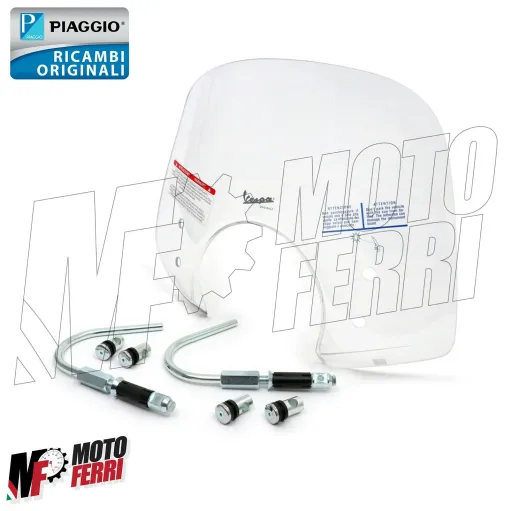 Parabrezza cupolino trasparente Piaggio Vespa GTS 125 250 300 Super Sport
