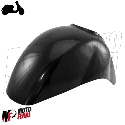 PARAFANGO ANTERIORE NERO GREZZO PIAGGIO VESPA 125 200 250 300 GT GTS SUPER HPE