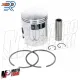 PISTONE KIT CILINDRO 57 DR VESPA 50 125 SPECIAL R L N PK ET3 PRIMAVERA APE 130