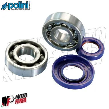 REVISIONE ALBERO MOTORE CONO 20 CUSCINETTI PARAOLI POLINI VESPA 50 PK HP RUSH FL