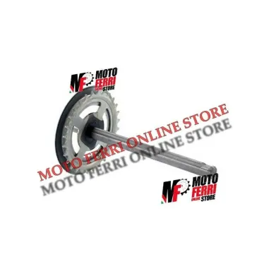 ASSE CORONA DENTATA PEDALI PEDIVELLE PIAGGIO CIAO PX PV P