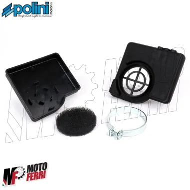 SCATOLA FILTRO ARIA POLINI PER CARBURATORE 13 PIAGGIO SI CIAO PX FL SC BRAVO