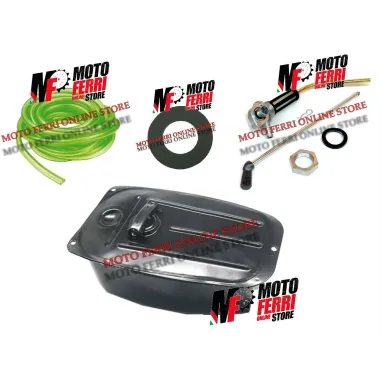 SERBATOIO BENZINA + GUARNIZIONE + RUBINETTO ASTA E TUBO VESPA 50 SPECIAL R L N -