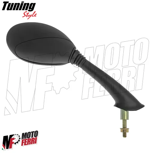 SPECCHIETTO SPECCHIO RETROVISORE DESTRO NERO PIAGGIO VESPA 50 125 150 ET2 ET4