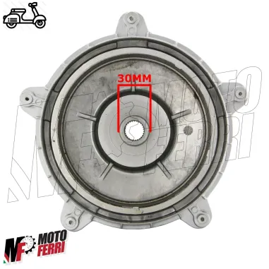 TAMBURO RUOTA POSTERIORE DM 30 VESPA PX PE 125 150 200 SERIE ARCOBALENO DAL 1982