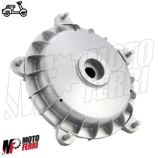 TAMBURO RUOTA POSTERIORE DM 30 VESPA PX PE 125 150 200 SERIE ARCOBALENO DAL 1982