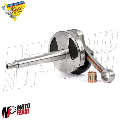 Albero motore MAZZUCCHELLI spinotto 10 anticipato Piaggio Ciao SI Boxer Grillo