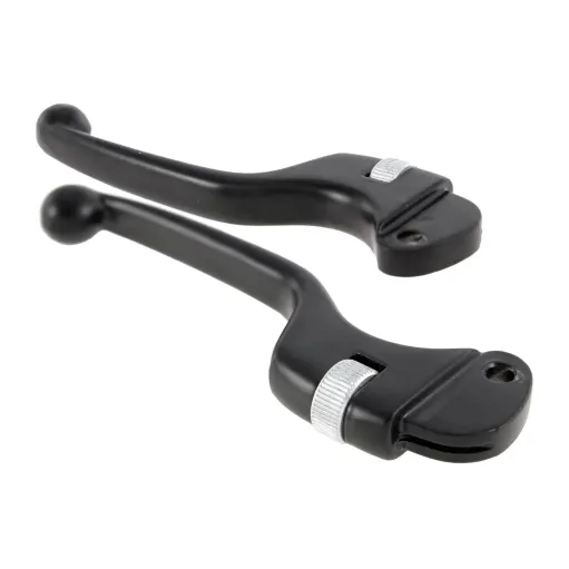 MF0371 - Coppia leve SIP regolabili nere Vespa 150 Sprint GL 180 SS Rally 200