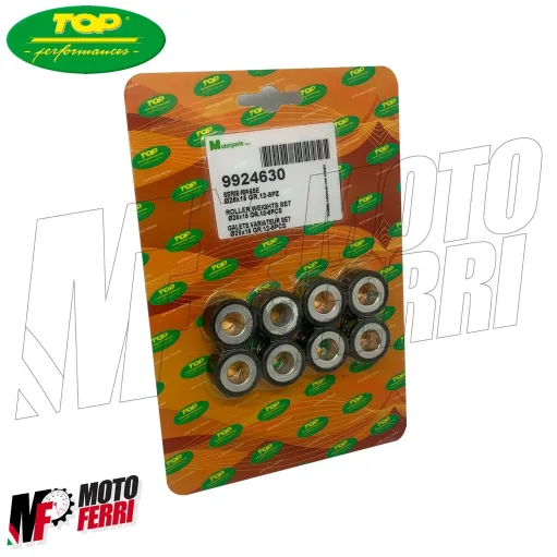 MF2558 Rulli Massette Top Performance Variatore Gr 12 Yamaha TMax 500 530 560