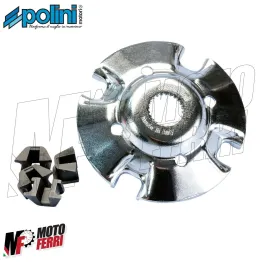 MF2606 Piattello cursori Variatore Polini 12 rulli Yamaha 500 TMAX 2001 - 2011 2
