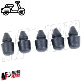 Kit 5 Gommini Tampone sportello cofano motore Vespa 50 125 PK S XL FL V 2