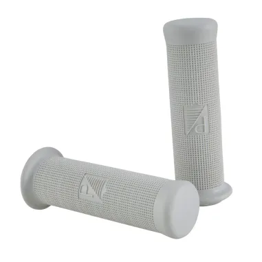 Serie coppia manopole Grigie Vespa 50 Special N L R 125 ET3 Primavera 24mm