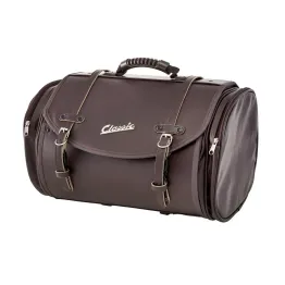 BORSA VALIGIA SIP CLASSIC SIMIL PELLE MARRONE PORTAPACCHI VESPA 480x300x270 MM