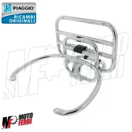MF2033 Portapacchi Posteriore Cromo Originale Vespa GTS 125 250 300 (2005/2024) 2
