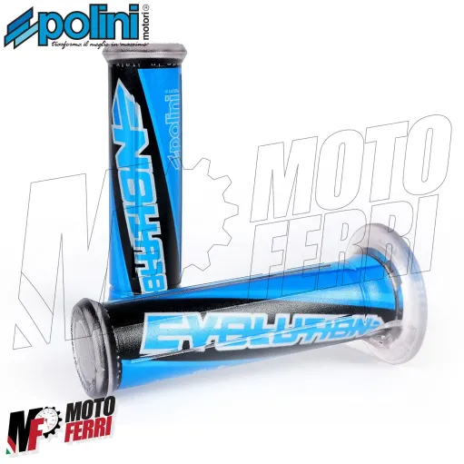 MF1829 Coppia manicotti manopole Polini Scooter ROAD EVOLUTION Univerali