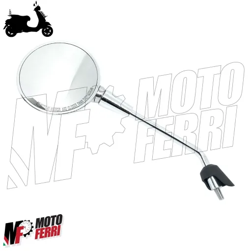 MF0802 - Specchio specchietto Sinistro Cromato Vespa 50 125 Primavera dal 2013