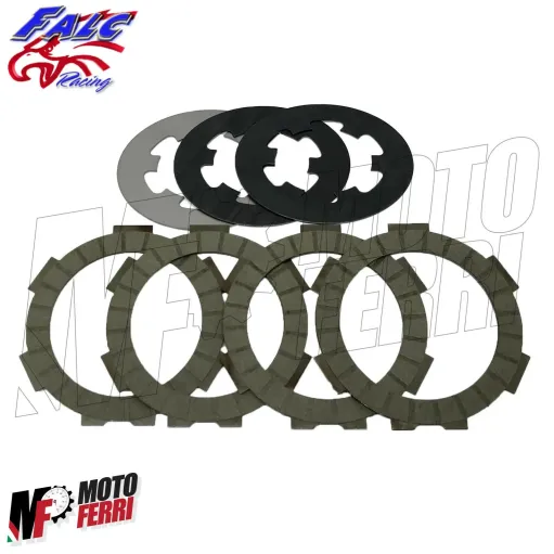 MF2106 Kit Dischi 4 + 3 Falc Racing Frizione Vespa small frame Fabbri Crimaz