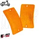 Kit 4 Gemme frecce anteriori posteriori Arancioni Vespa PK 50 XL HP Rush FL FL2