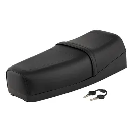 Sella sellone in pelle Nero Vespa PK 50 125 XL Rush con gonnellino e serratura
