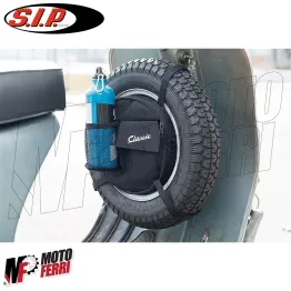MF0386 Borsa SIP Ruota Scorta 8 10 Nera Vespa 50 Special 125 ET3 Primavera PX PE 2