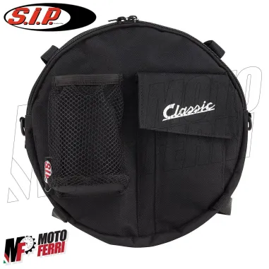 MF0386 Borsa SIP Ruota Scorta 8 10 Nera Vespa 50 Special 125 ET3 Primavera PX PE
