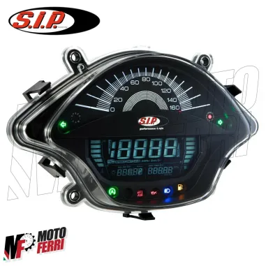MF2009 - Contagiri Contachilometri Multifunzione SIP Vespa GTS 125 300 Super Hpe