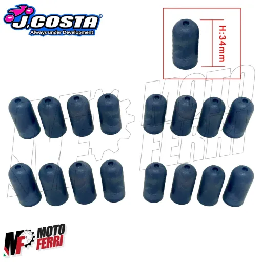MF2067 Kit 16 Rulli J.Costa 13,5 Grammi 34mm per Yamaha TMax 500 530 560