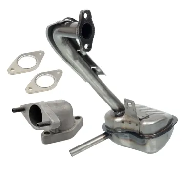 Marmitta Padellino + Collettore + 2 Guarnizioni Vespa 50 Special R L N