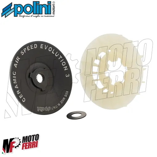 MF1894 - Sumipuleggia fissa alluminio ceramicata 14 Polini Yamaha Minarelli 50