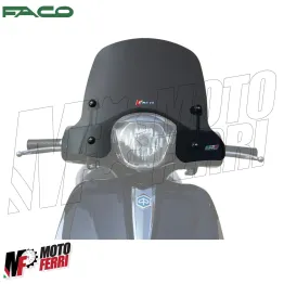 Cupolino Fume' Faco Piaggio Liberty 50 125 150 iGet dal 2015 al 2024 2