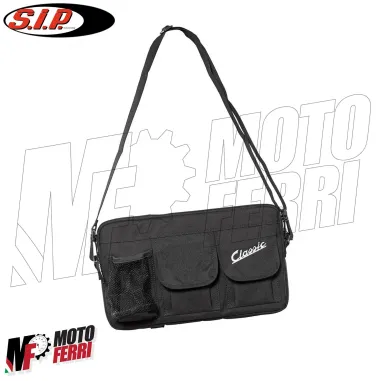 Borsa Nera Portaoggetti Universale Vespa PX GTS LX Primavera T5 125 150 200 300