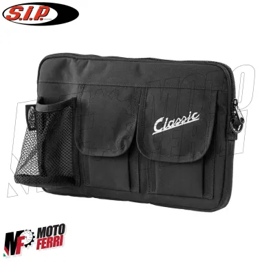 Borsa Nera Portaoggetti Universale Vespa PX GTS LX Primavera T5 125 150 200 300