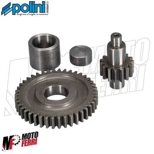 MF1892 Ingranaggi Secondari allungati Z 15-42 Polini F12 Aerox F15 Nitro 50 2T