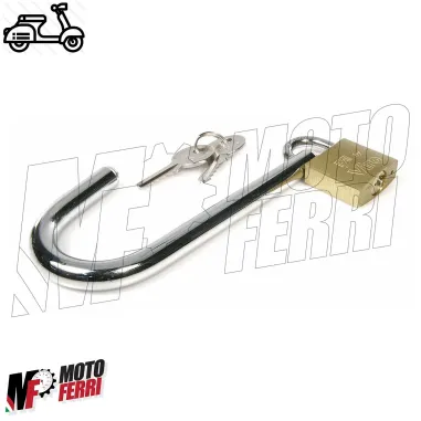 MF0171 - Antifurto Blocca Ruota Vespa Special RL PK ET3 Primavera 125 150 200 PX